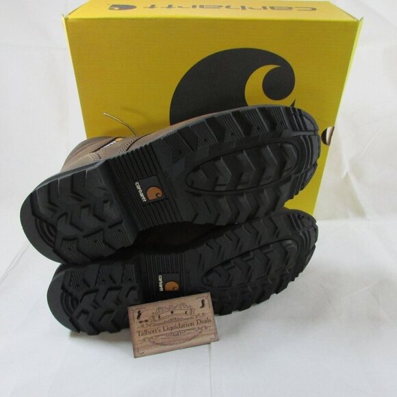 Carhartt Men's Traditional 6'' Steel Toe Work Boots Brown CMW6274 FW6274 - Picture 5 of 6